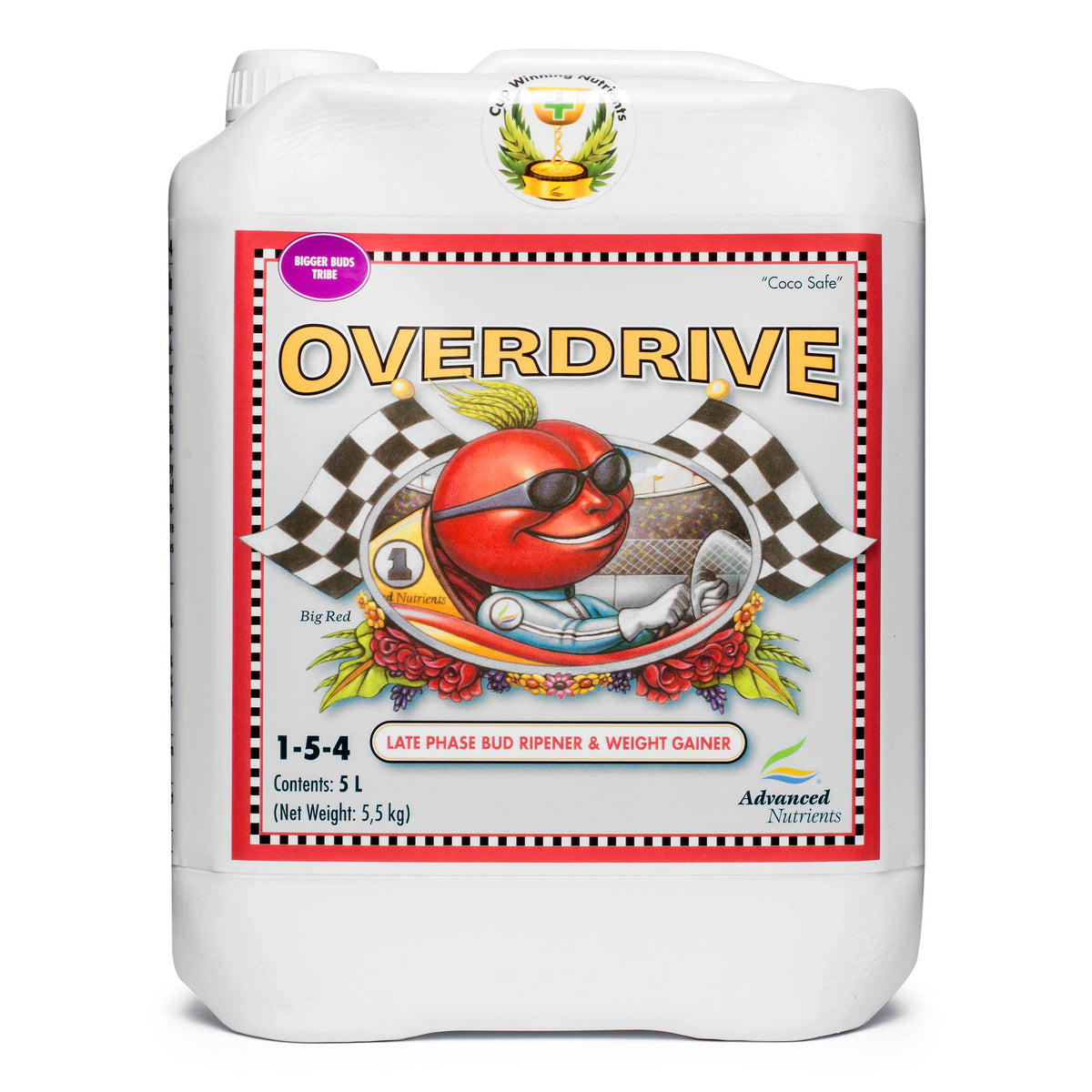 Advanced Nutrients Overdrive 5 Litre Premier Grow