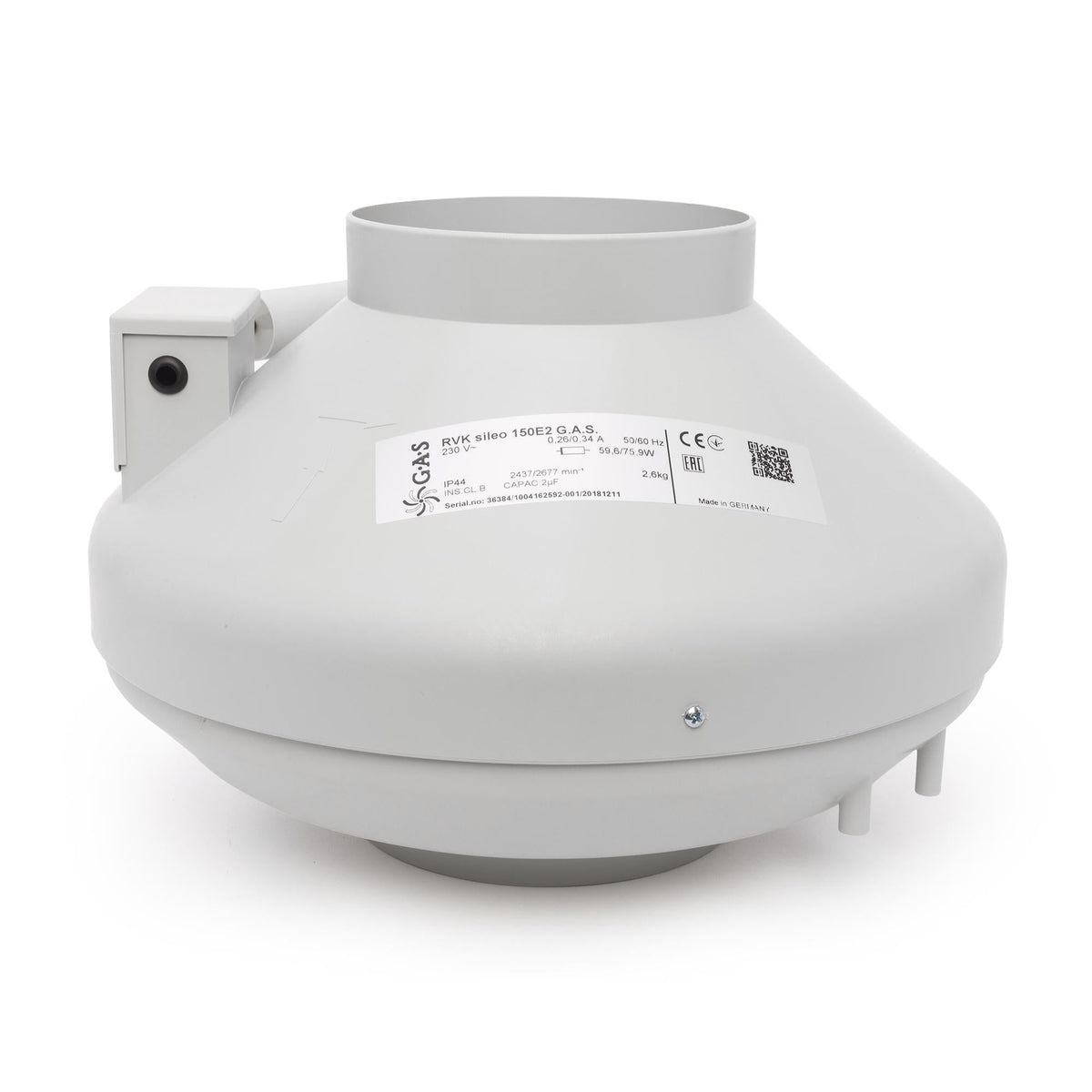 Carbo Air 6 Inch Fan & Filter Kit (High Volume)