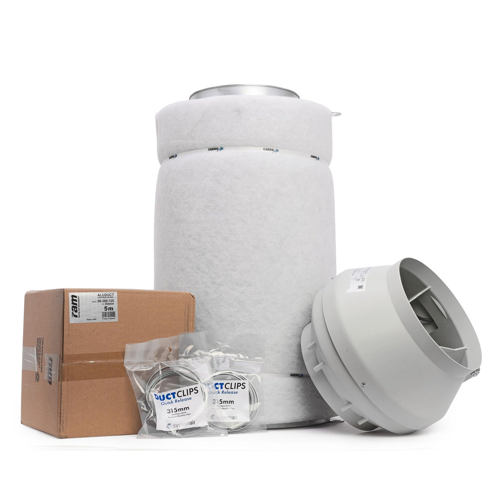 Carbo Air 10 Inch Fan & Filter Kit