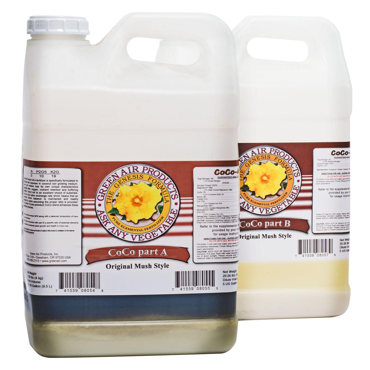 Genesis Formula Coco A+B (2.5 Gallon) – Premier Grow