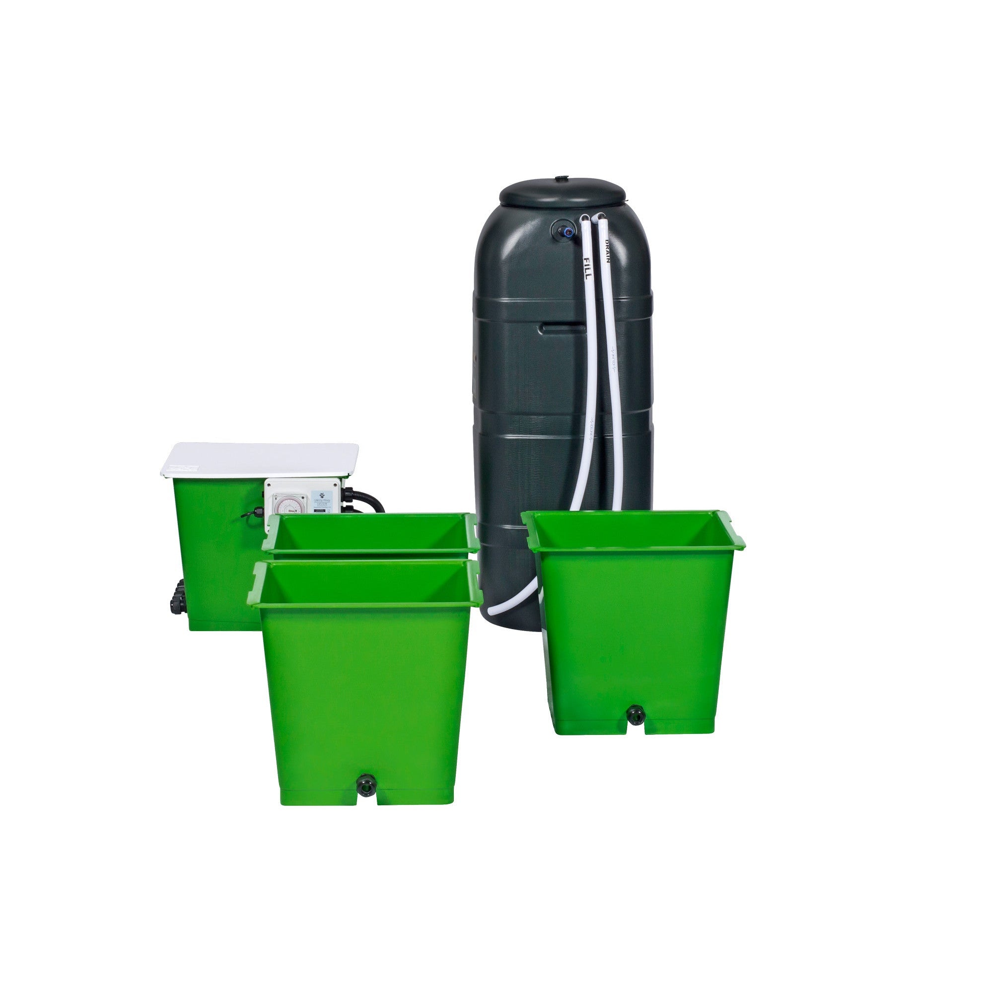 Green Man System 3 Pot Flood & Drain System