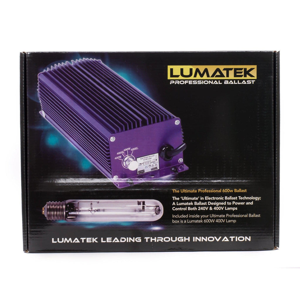 Lumatek Pro Digital Ballast & Bulb 600W-400v