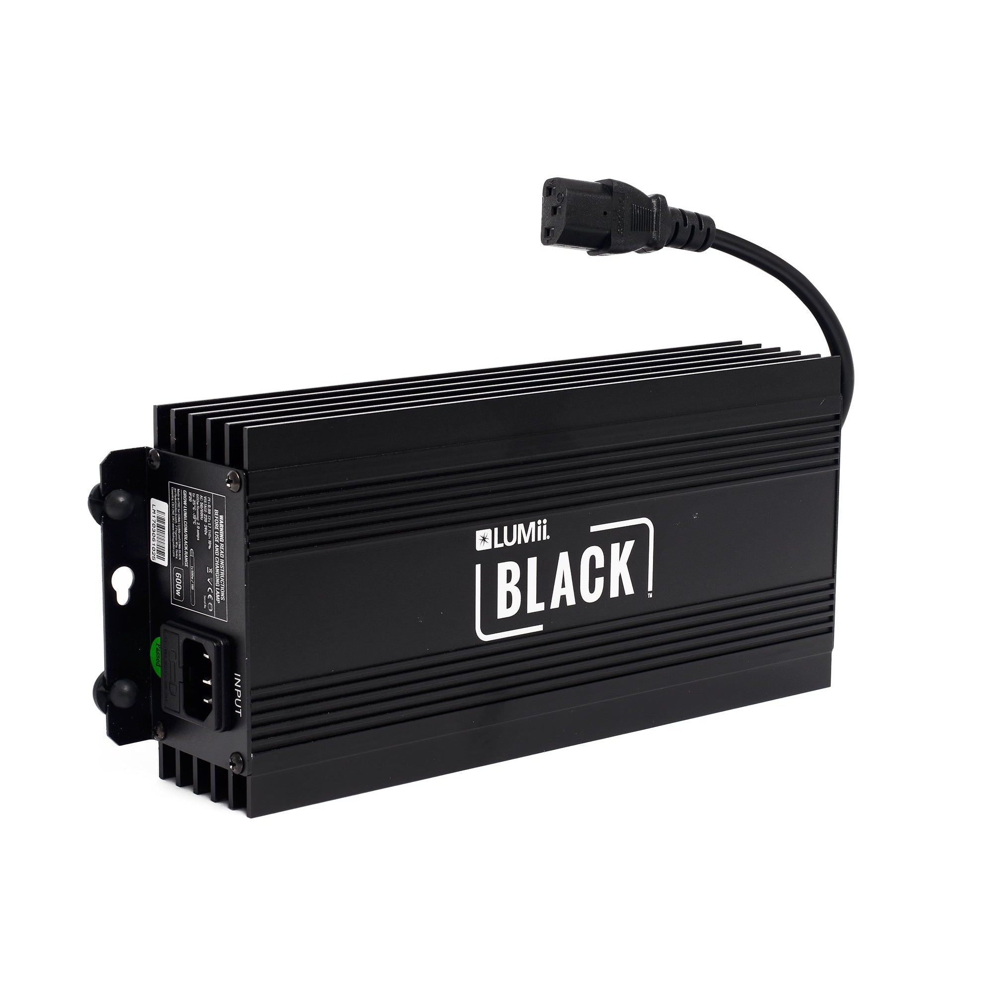 Lumii Black Electronic Ballast 600w