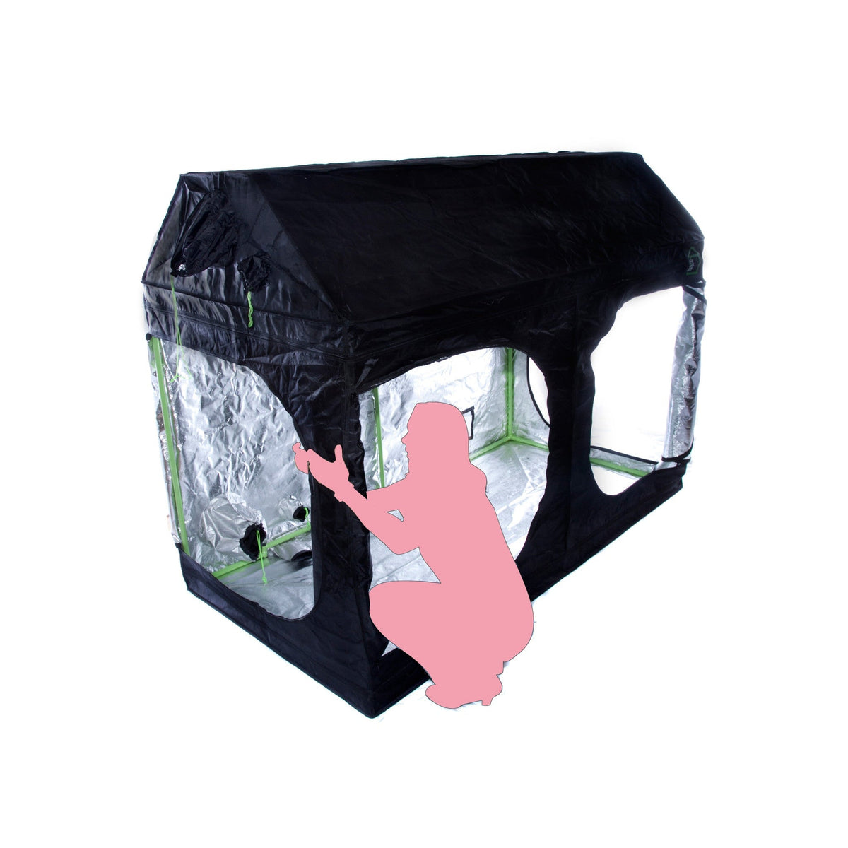 240 x 120 grow tent Roof Qube Grow Tent 240 x 120 x 180 – Premier Grow