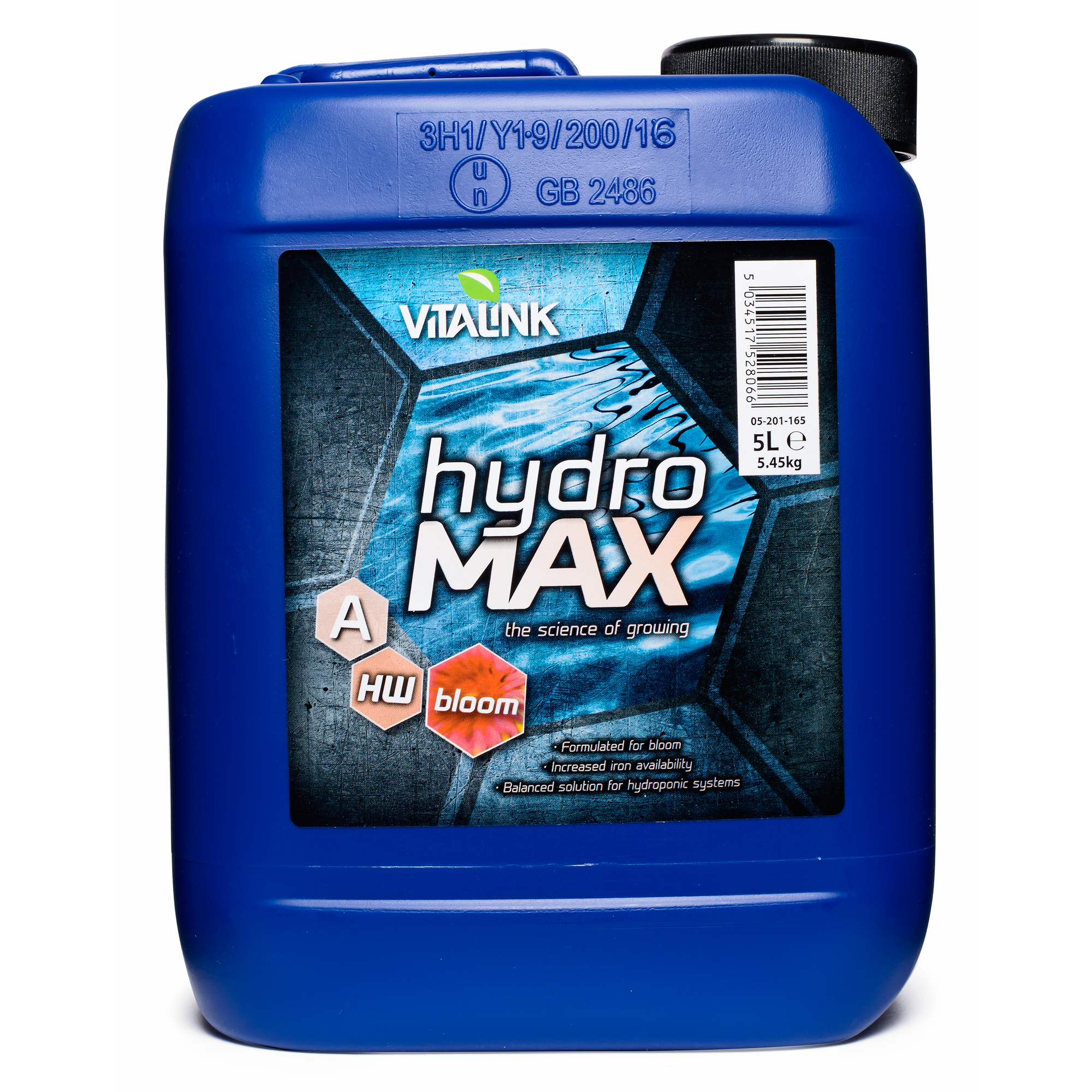 Vitalink Hydro Max A+B Bloom 5Litre